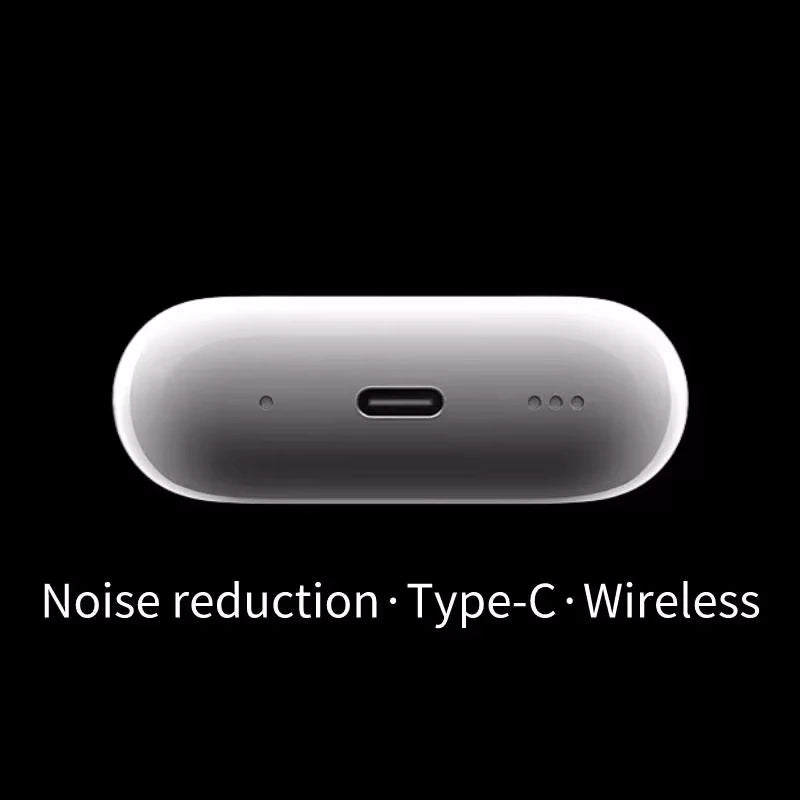 2025 NEW IOS18 ANC Pro 2 Wireless Bluetooth Earbuds Active Noise Cancellation Gaming Handfree Headset Earphone USB-C Type Cable
