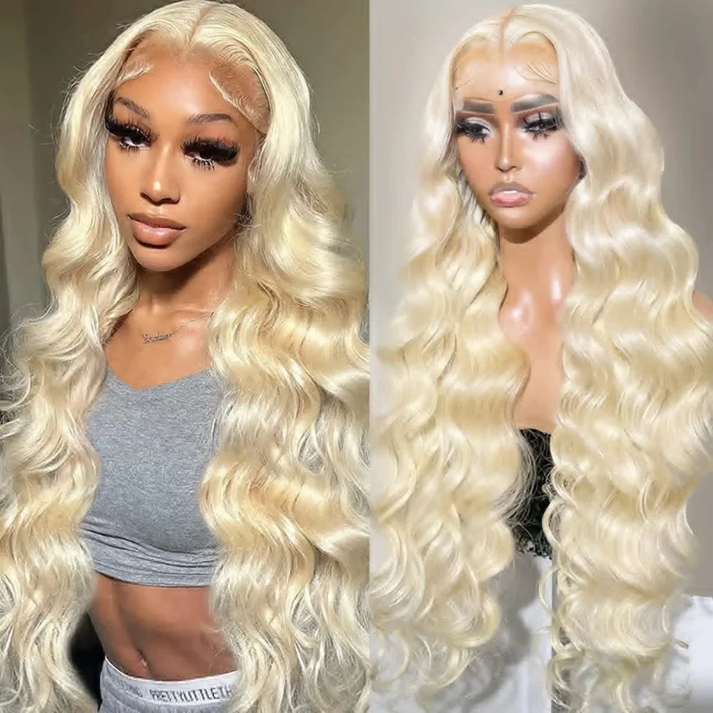Lafino body wave lace front wig 13x6 13x4 lace front wigs loose body wave 613 honey blonde human lace front wig Brazilian hair