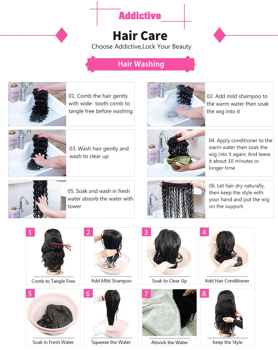 13X6 HD 200% 30 32 Inch Ombre Highlight 1B/30 Black Brown Body Wave Lace Front Human Hair Wigs Transparent 13x4 Lace Frontal Wig
