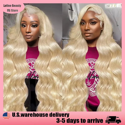 Lafino body wave lace front wig 13x6 13x4 lace front wigs loose body wave 613 honey blonde human lace front wig Brazilian hair